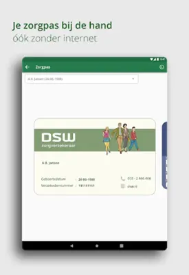 MijnDSW android App screenshot 2